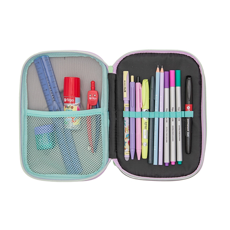 Cartuchera Escolar Filgo 2026 3D Rigid Digital Style Art.CA26-R3D-001